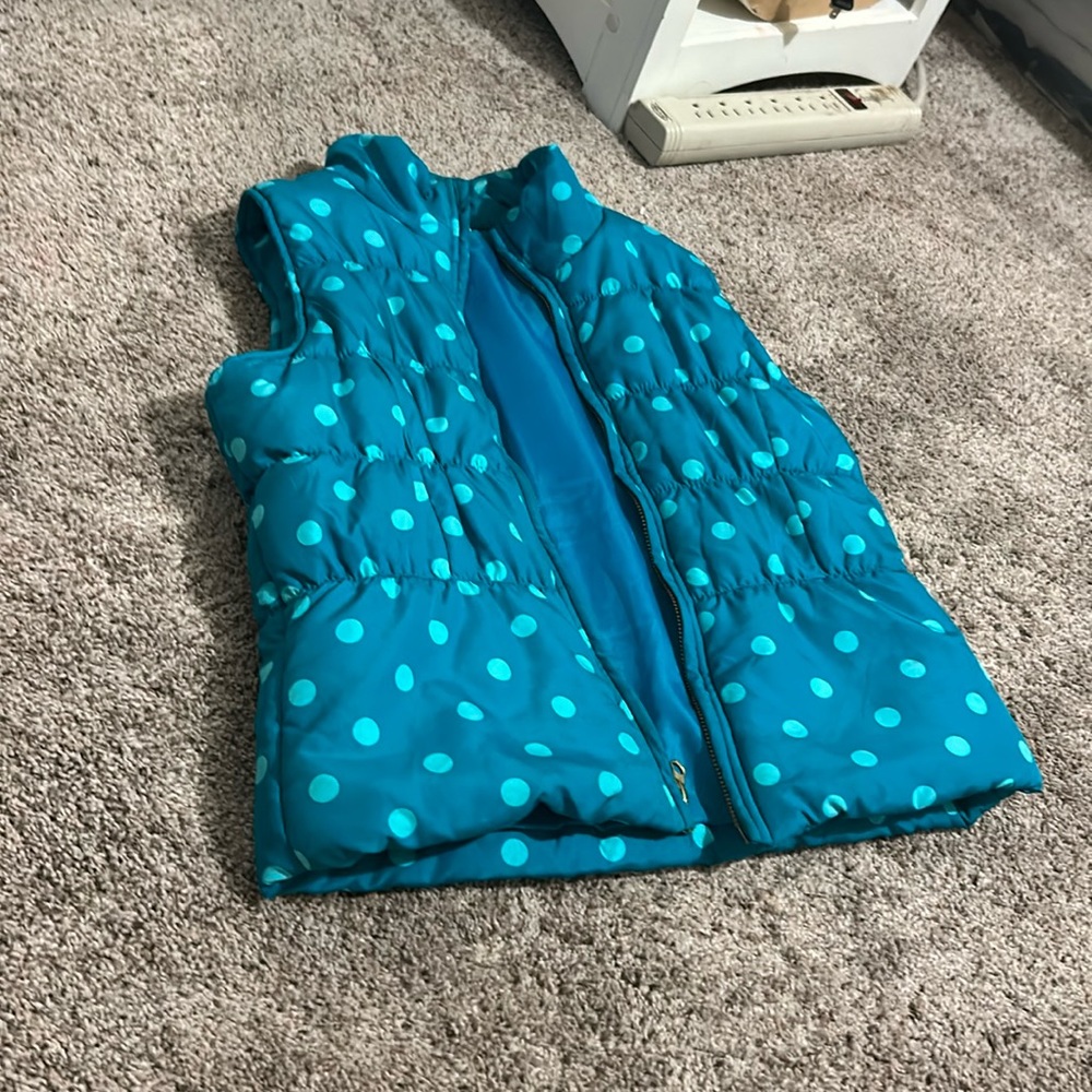 Girls Polka dot vest